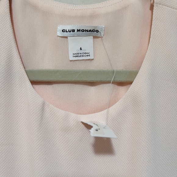 Club Monaco blush romper playsuit with pockets size 6 - Picture 8 of 10